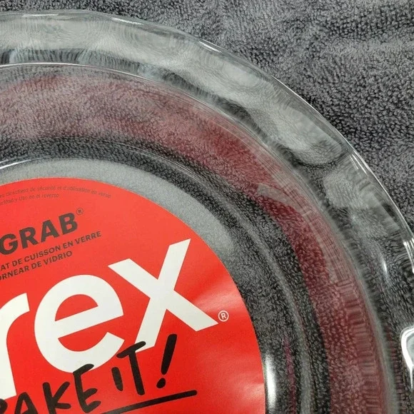🌴3/$15🌴 Pyrex pie tin/plate glass New Bakeware - Picture 9 of 9
